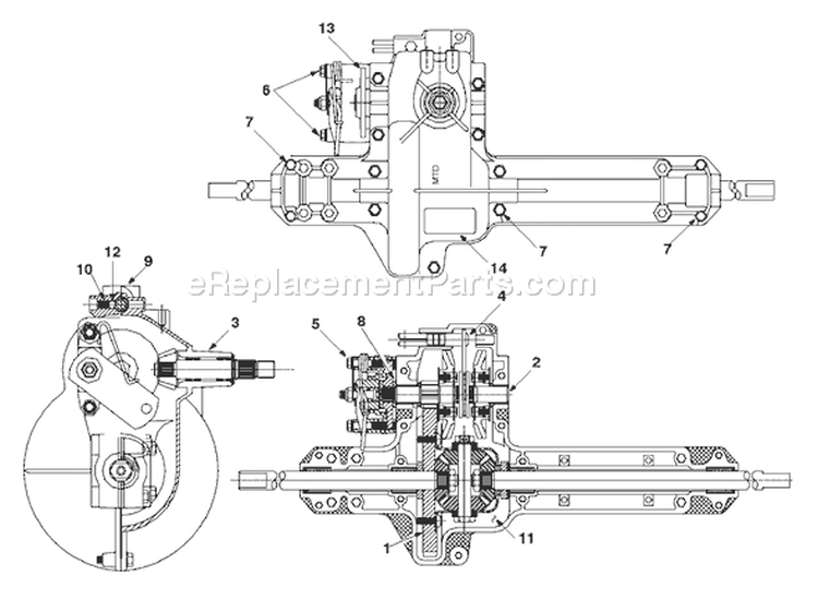 Page A Diagram and Parts List for 13A-325-402 2001 Yard Man Lawn Tractor